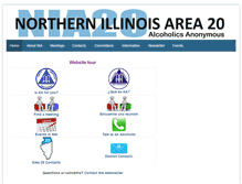 Tablet Screenshot of aa-nia.org